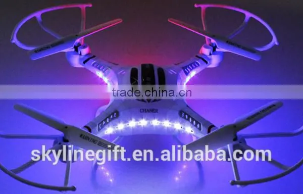 2.4 Ghz 6 Gyro LED Surrounding RC Drone With Professional Camera photo-3