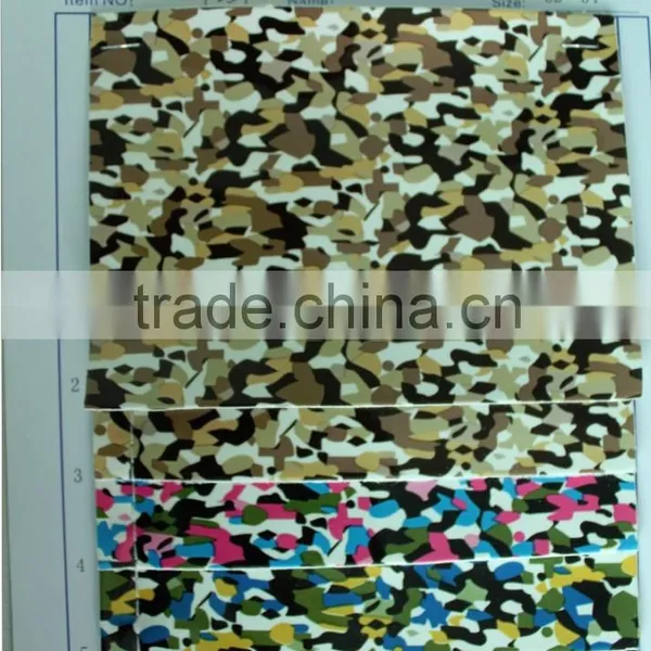pu Leather Printed Camouflage Patterns Artificial Handbag Leather photo-6