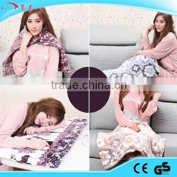 Reusable Shoulder Neck Polar Fleece Electric Heat Pad