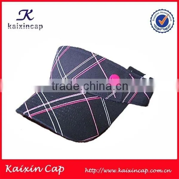 Promotional Cheap Custom Made 100% Cotton Flat Embroidery Sun Visor Hat Sun Visor Cap photo-4