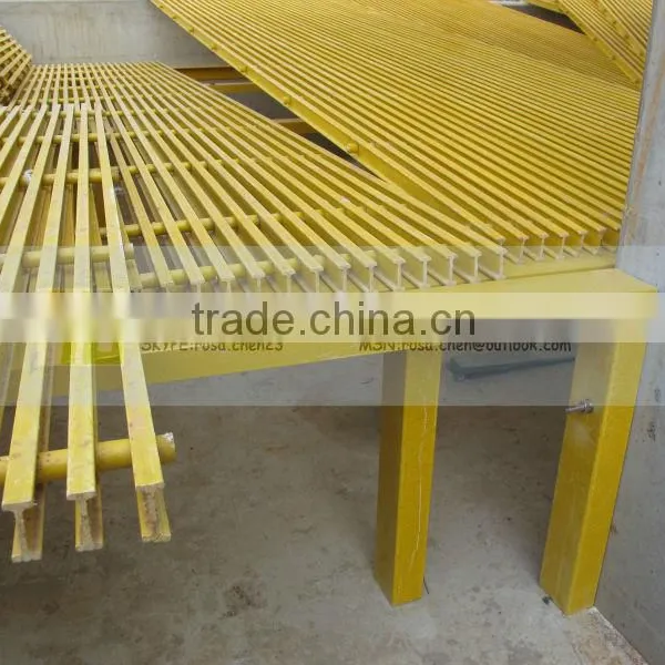Various Specification Fiber Reinforced Grating, High Strengh and Anti Corrosion Fiber Reinforced Plastic Floor Grating photo-2