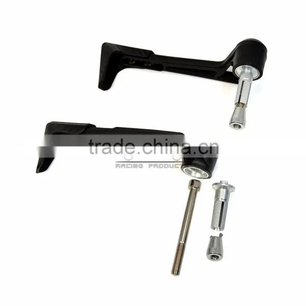BJ-LG-004 Black Bent Style Plastic Motorcycle Brake Lever Guard photo-5