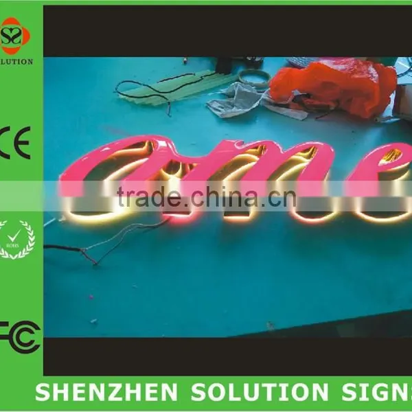 Waterproof Led Epxoy Resin Letter Sign photo-5