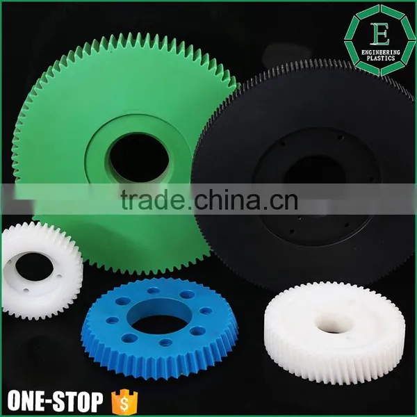 Injection Plastic Modling Type Nylon6 Worm Gears Wheel Plastic Spiral Gear for Various Machines photo-4