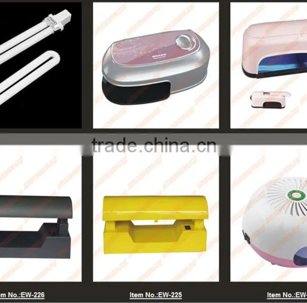 $4.5/ 9W White Nail Art UV Gel Curing Lamp Dryer Light EU PLUG 8272