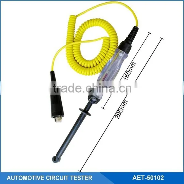 6-12Voltage Auto Electrical Circuit Tester With Hook Heavy Duty Probe and Coil Cord photo-2