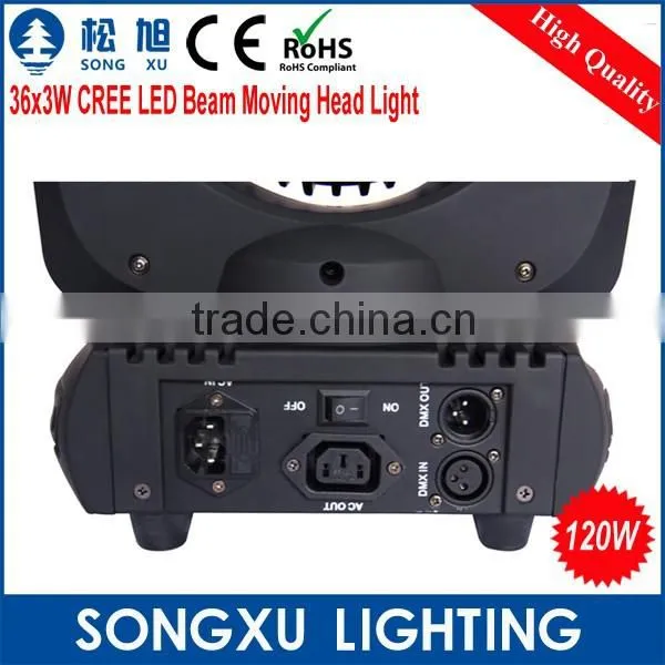 36*3w Factory Price Rgbw Moving Head Led Beam for Stage Used photo-4