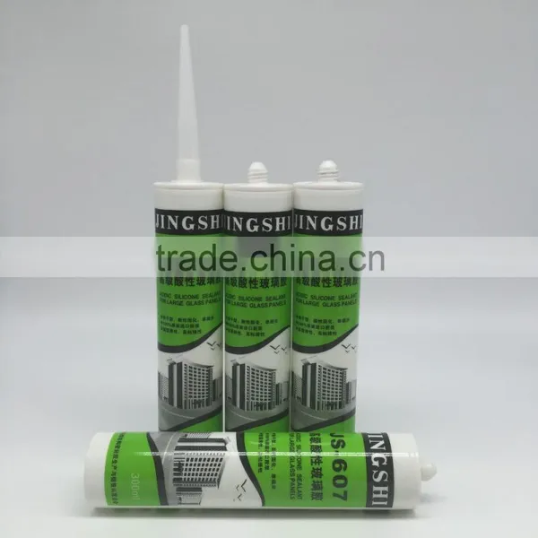 Industrial Silicon GP Acetoxy Silicone Glass Cement photo-3