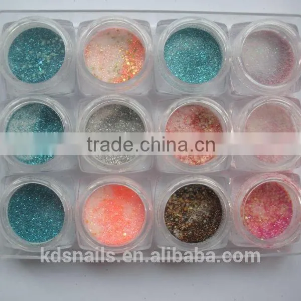 KDS Nail Art Decorate Gel Nail Acrylic Glitter Powder photo-2