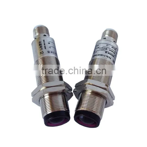 Photo Sensor Switch M18 With M12 Connector, Diffused Photoelectric Switch Sensor,Photocell Photoeye 50cm IBEST photo-5
