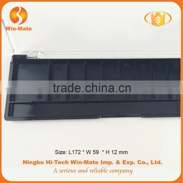 Make Your Own Square Shape 12 Colors Empty Eyeshadow Palette Case photo-2