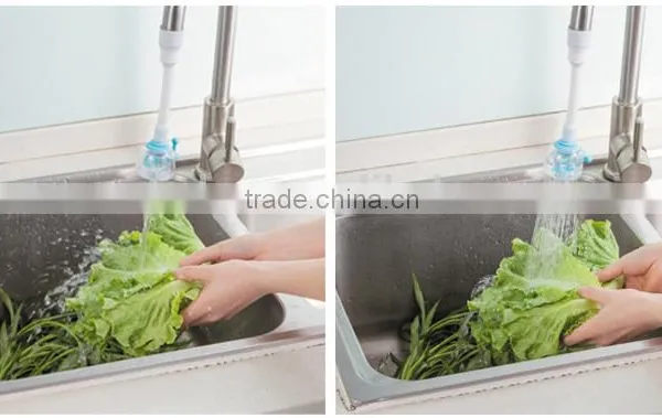 Free Rotating Swivel Kitchen Sink Faucet Bubbler Water Nozzle Kitchen Faucet Filter photo-5
