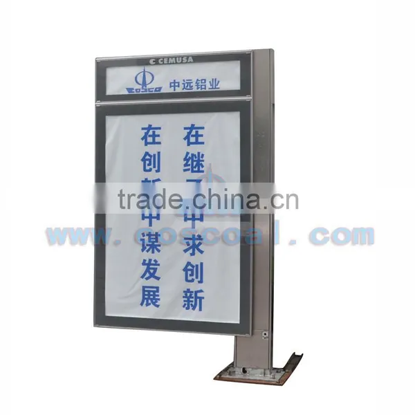 Aluminum Advertising Lighting Frame Extrusion Profile photo-4