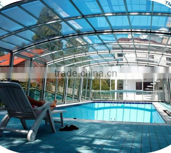 2015 Hot Sales Hard Polycarbonate Plastic Swimming Pool Cover photo-4