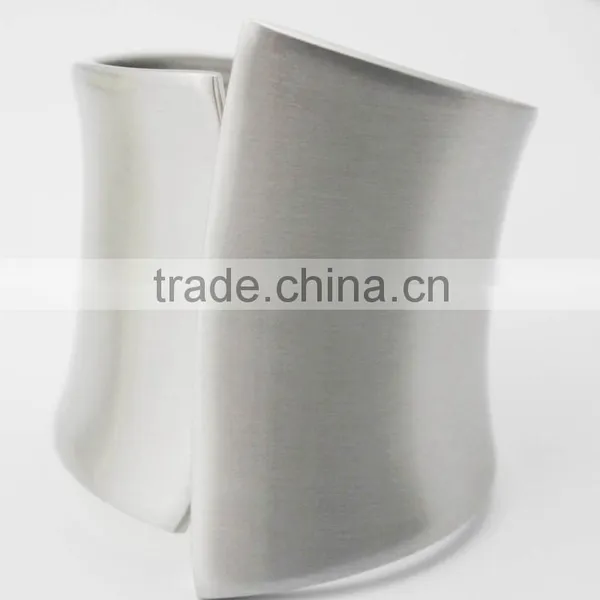 Hot Selling Blank Silver Metal Open Bangle Bracelet Wholesale photo-3