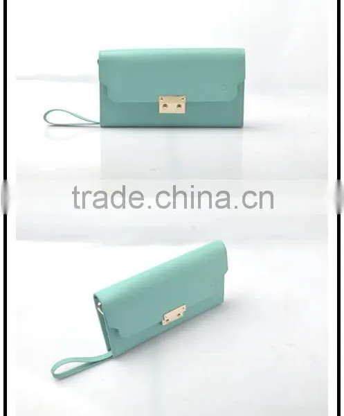Hot Selling Italy Leather Women Wallet With Card Holder Passport Cover Leather