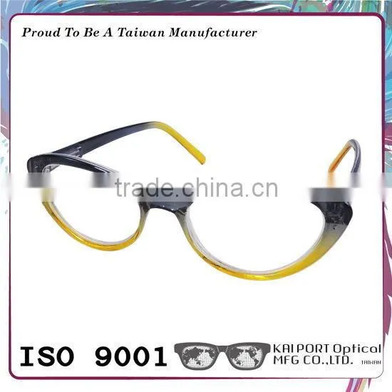Cat Eye Shape With Gradient Colors Glasses Frame photo-3