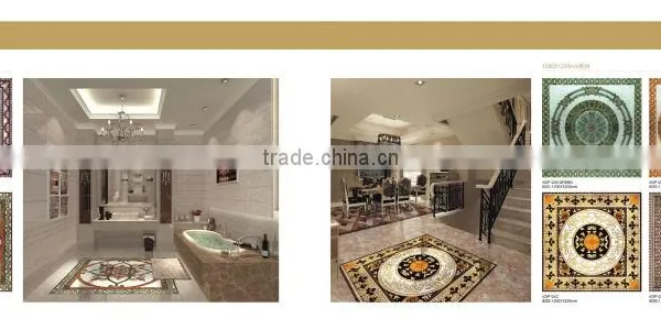 Ceramic Polishd Golden Floor Tiles , 600x600MM Polished Golden Picture photo-3