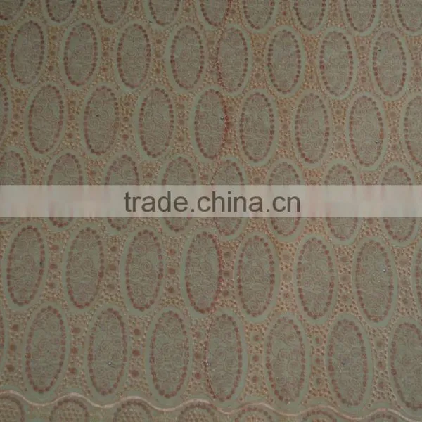 Beautiful Party Dress Custom Embroidery Fabric Combed Cotton Fabric Designer Dress photo-3