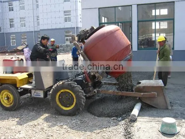 China Famous Topmac Brand Mobile Self-loading Mixer photo-4