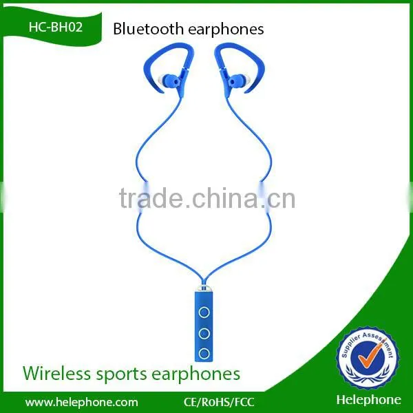HC-BH02 Bluetooth 4.1 Version Sports Earphone With Mic and Remote ,bluetooth Earphone