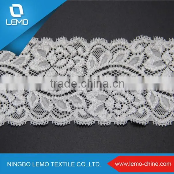 High Quality Elastic Tricot Trim Lace as Women Underwear photo-6
