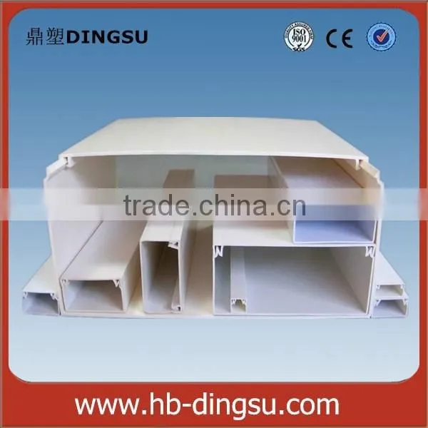 OEM&Cheap PVC Slotted Type Solide Wall Wiring Duct photo-3