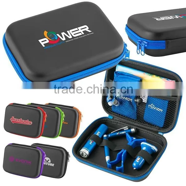 Hard Shell EVA Case for HDD With Different Color Zipper