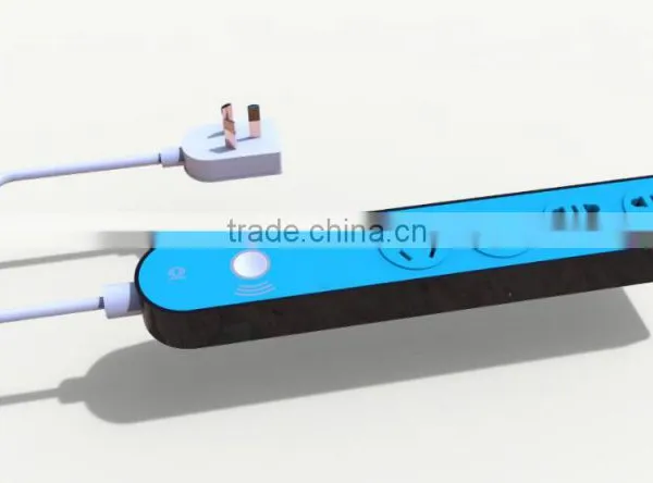 Wifi Remote Control Extension Sockets 2000W 10A 4 Sockets Switches Timing Smart Power Strip photo-3