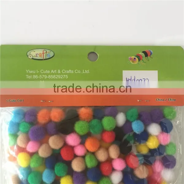 Factory Supply DIY Crafts High Quality Polypropylene Pompoms Toys for Kids or Wedding Party Decoration photo-3