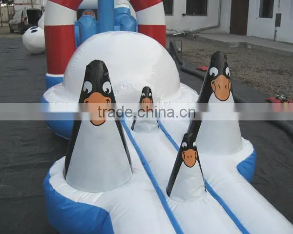PVC 0.9mm Inflatable Pool Water Obstacle Swimming Pool Toy photo-3
