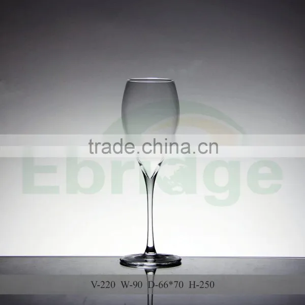 High Quality Food Grade Spotty Wine Glass Cups With Handle photo-3