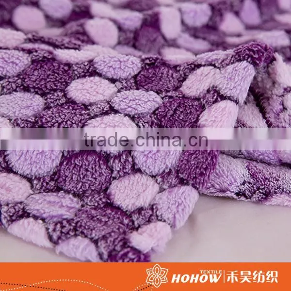 Factory Sale Fine Nice Polar Fleece Promotional Blanket photo-5
