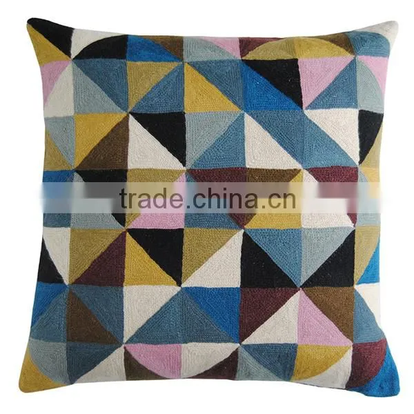 Large Vintage Style Patchwork Cushions Sofas photo-3