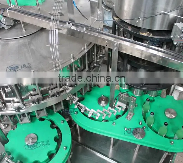 Glass Bottled Juice Production Machine, Tinplate Lug Caps Sealing Machine photo-5