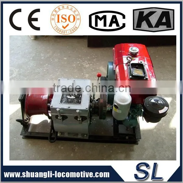 Max Speed 25M/Min Diesel Power Winch For Mine Construction photo-3