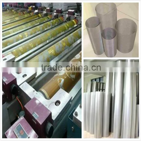 Textile Printing Rotary Nickel Screen 125 Mesh photo-3