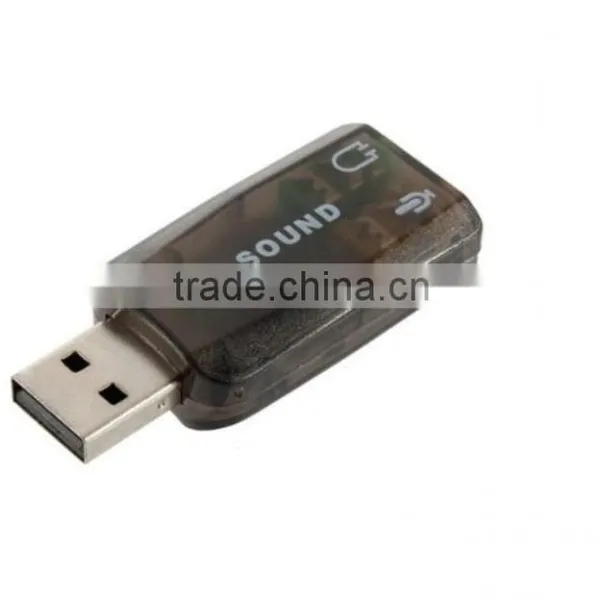 USB 2.0 External Sound Card Adapter 5.1 Channel Support 3D Sound