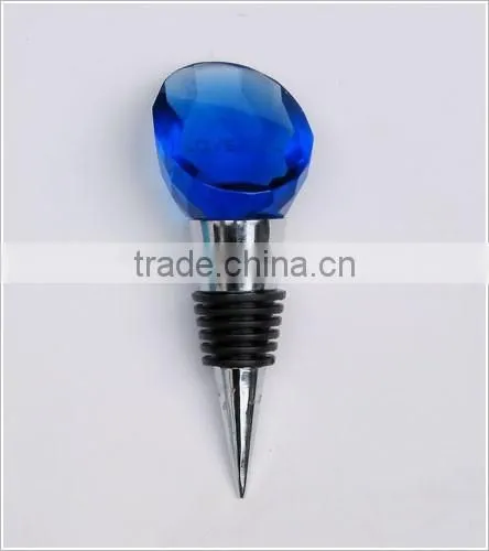 Cheap Glass Bottle Stoppers Crystal Gifts for Wedding Guest's Gift