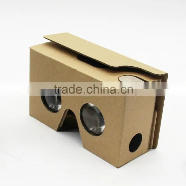Cardboard 3d Video Glasses Virtual Reality vr Box 3D Videos With Headband photo-2