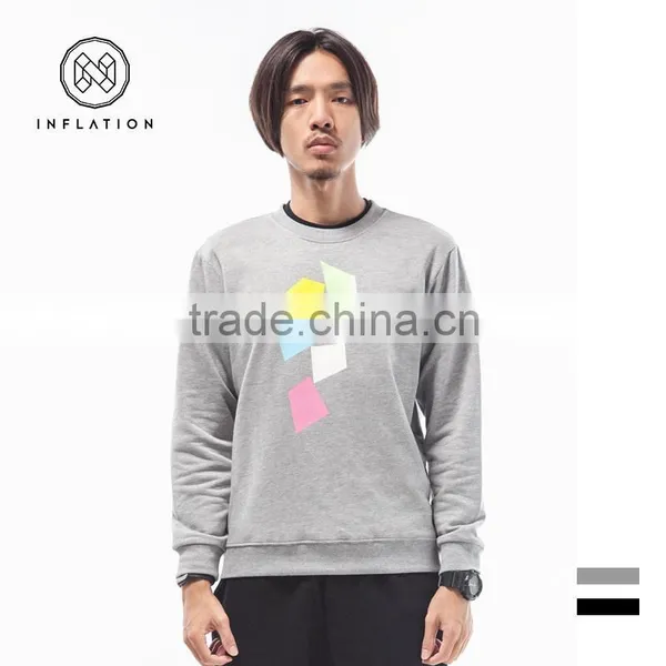 Soild Color Plain Sweatshirts Without Hood Made in China photo-4