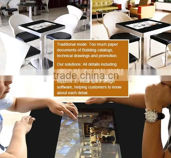 Wifi Water-proofed Screen 42 Inch HD TFT Intelligent Touch Screen Table for School photo-3
