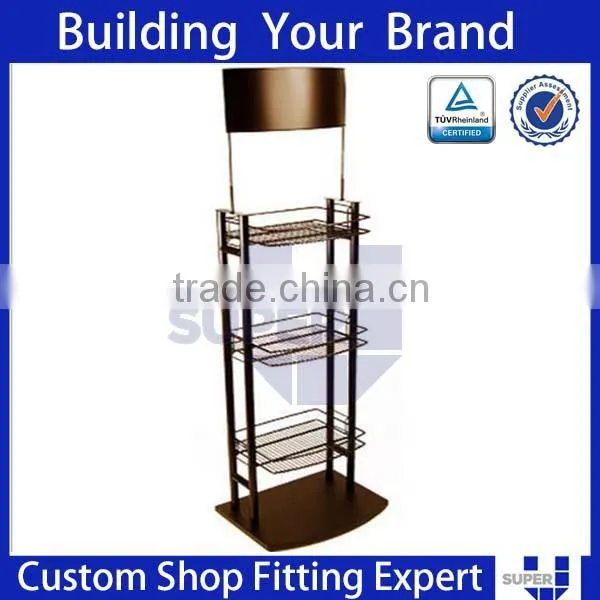 Retail Store Furniture Display, Metal Floor Displays, Floor Displays for Supermarket photo-5