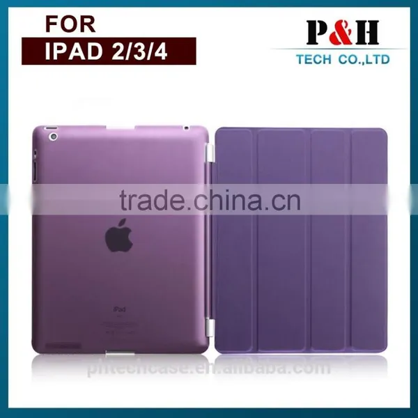 New Foldable Smart Cover Magnetic Leather Stand Case For IPad 2/3/4 photo-4