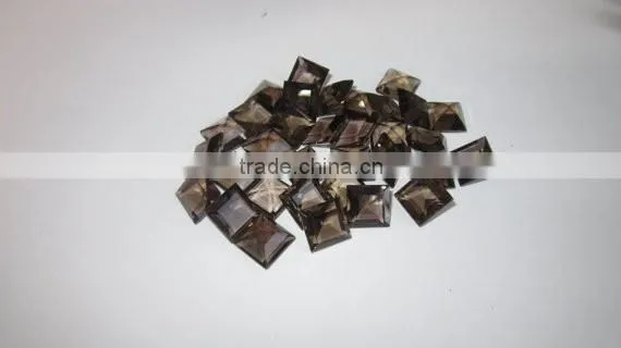 Wholesale Loose Gemstones Smoky Topaz Loose Faceted Cut Gemstone