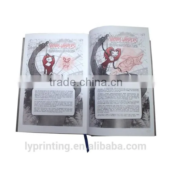 High Quality Custom Hardcover Comic Book Pringting,cartoon Book Printing Service photo-2