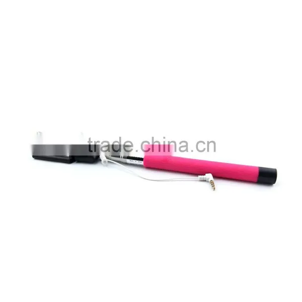 Factory Direct Supply High Quality Foldable Wired Selfie Stick photo-3