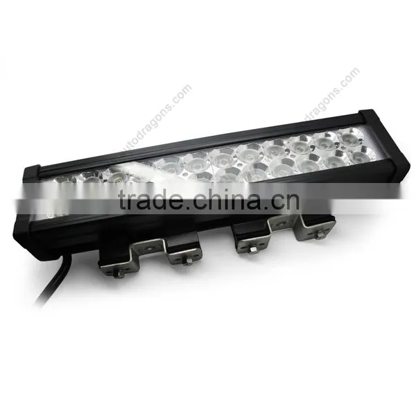 72W LED Work Driving Fog Spot Beam Light White Roof Bar Off-Road ATV UTV Lamp photo-6