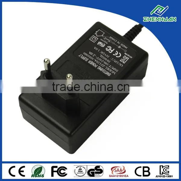 EU Plug Switching Power Adapter 36V 1A AC Power Supply For Air Purifier photo-2