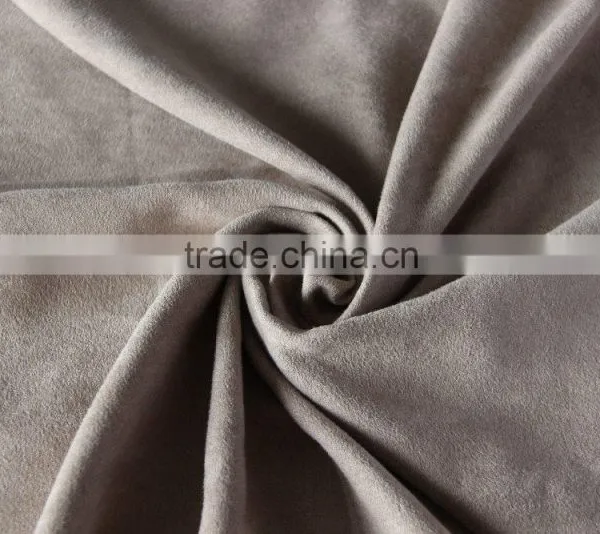 OKTEX 100 Approved Thick Sofa Upholstery Fabric,wholesale Fabric,100 Polyester Suede Fabric Quality Choice Most Popular photo-5